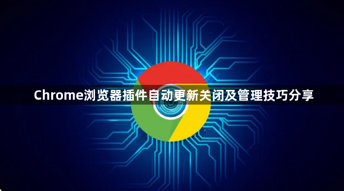 Chrome浏览器插件自动更新关闭及管理技巧分享1