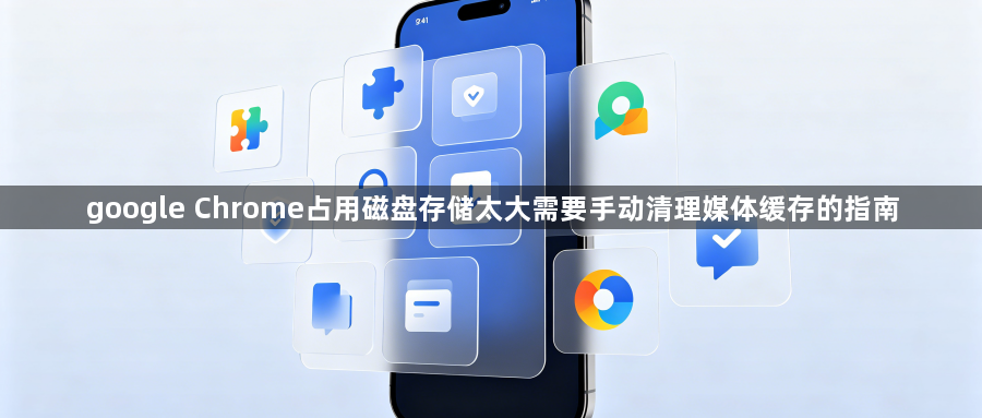 google Chrome占用磁盘存储太大需要手动清理媒体缓存的指南1