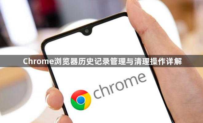 Chrome浏览器历史记录管理与清理操作详解1