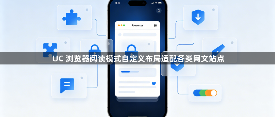 UC 浏览器阅读模式自定义布局适配各类网文站点1