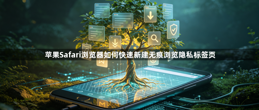 苹果Safari浏览器如何快速新建无痕浏览隐私标签页1