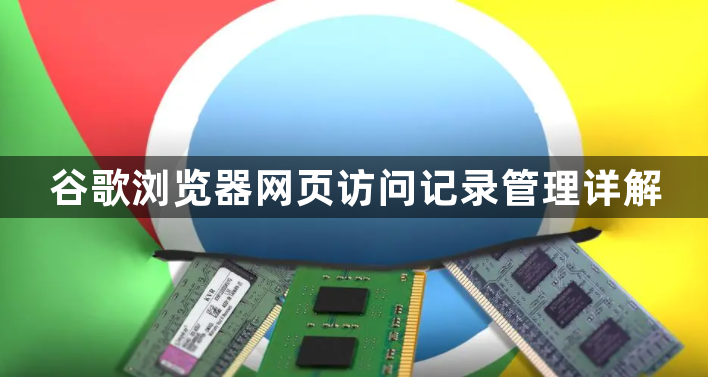 谷歌浏览器网页访问记录管理详解1