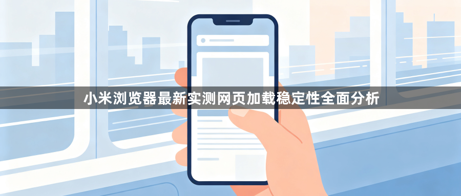 小米浏览器最新实测网页加载稳定性全面分析1