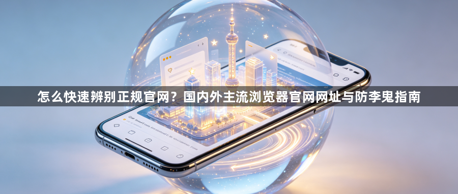 怎么快速辨别正规官网?国内外主流浏览器官网网址与防李鬼指南1