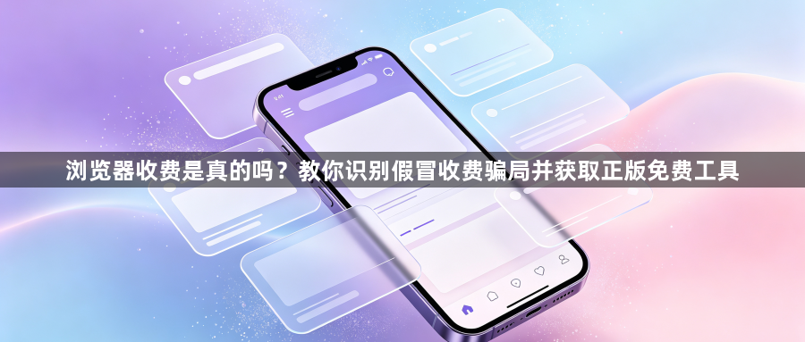 浏览器收费是真的吗？教你识别假冒收费骗局并获取正版免费工具1