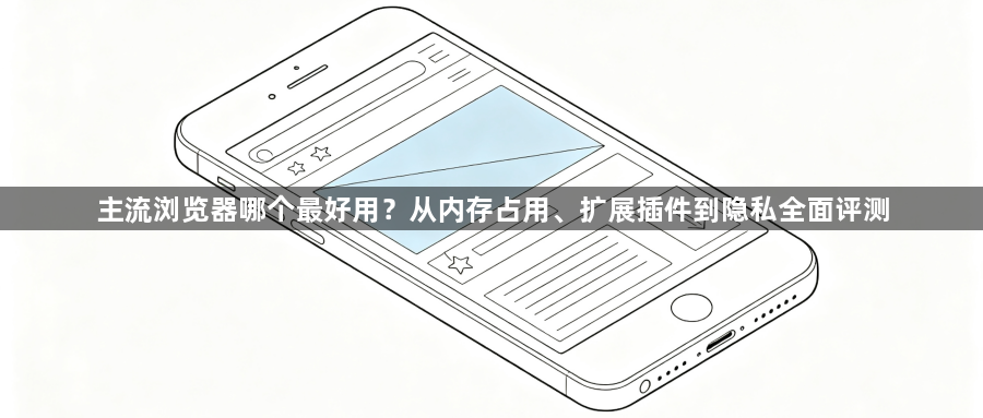 主流浏览器哪个最好用？从内存占用、扩展插件到隐私全面评测1