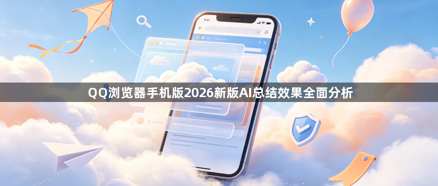 QQ浏览器手机版2026新版AI总结效果全面分析1