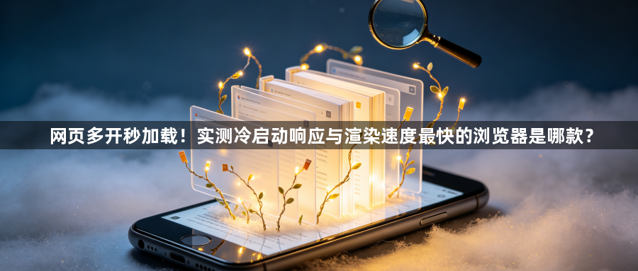 网页多开秒加载！实测冷启动响应与渲染速度最快的浏览器是哪款？1