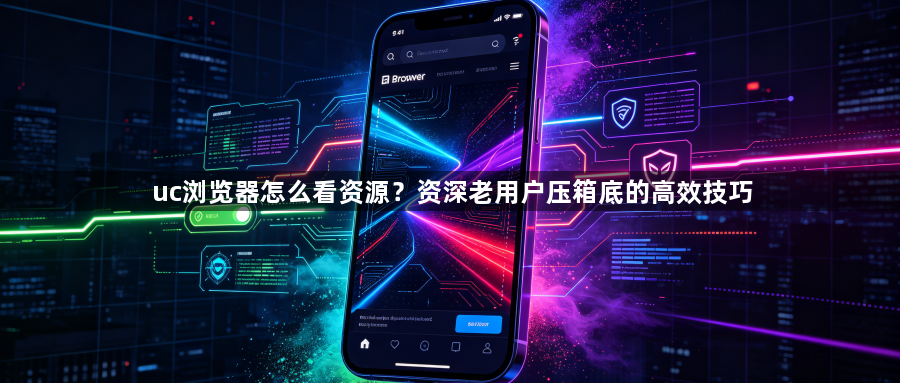 uc浏览器怎么看资源?资深老用户压箱底的高效技巧1