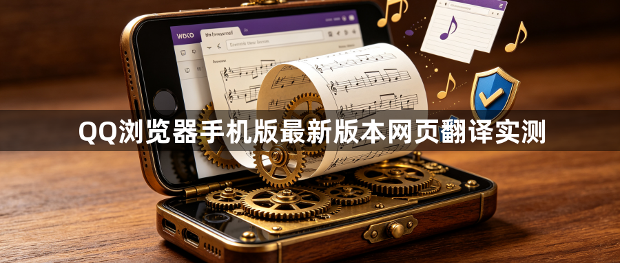 QQ浏览器手机版最新版本网页翻译实测1