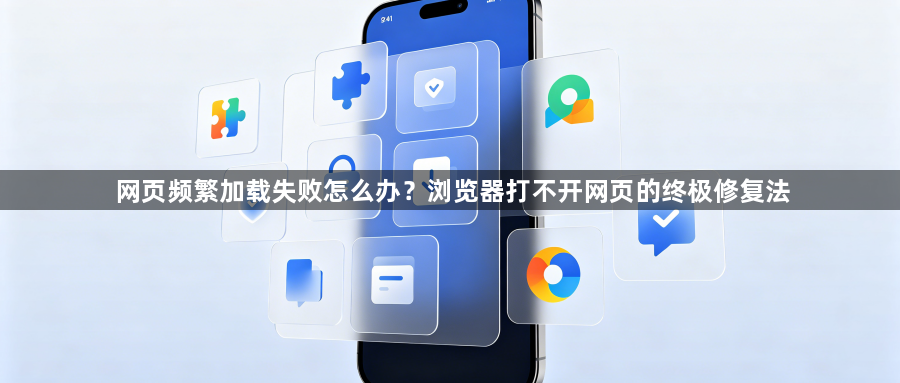 网页频繁加载失败怎么办?浏览器打不开网页的终极修复法1