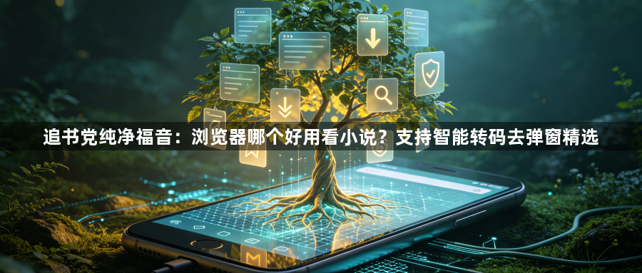 追书党纯净福音：浏览器哪个好用看小说？支持智能转码去弹窗精选1