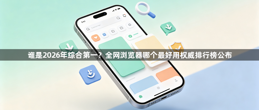 谁是2026年综合第一?全网浏览器哪个最好用权威排行榜公布1