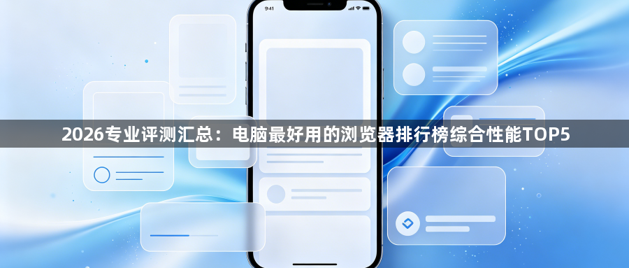 2026专业评测汇总：电脑最好用的浏览器排行榜综合性能TOP51