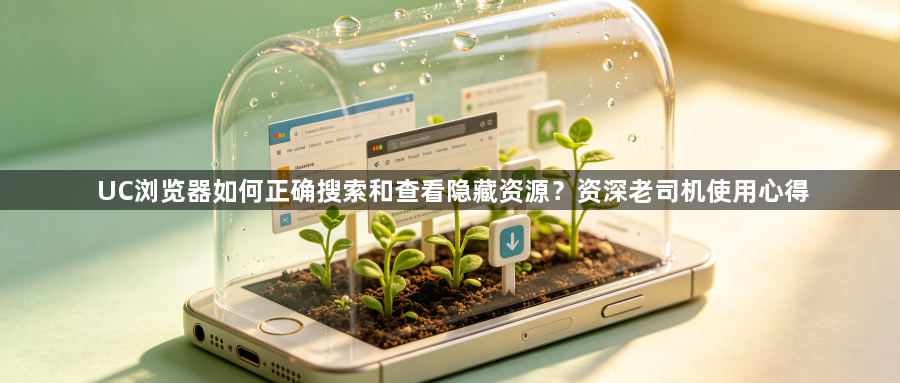 UC浏览器如何正确搜索和查看隐藏资源?资深老司机使用心得1