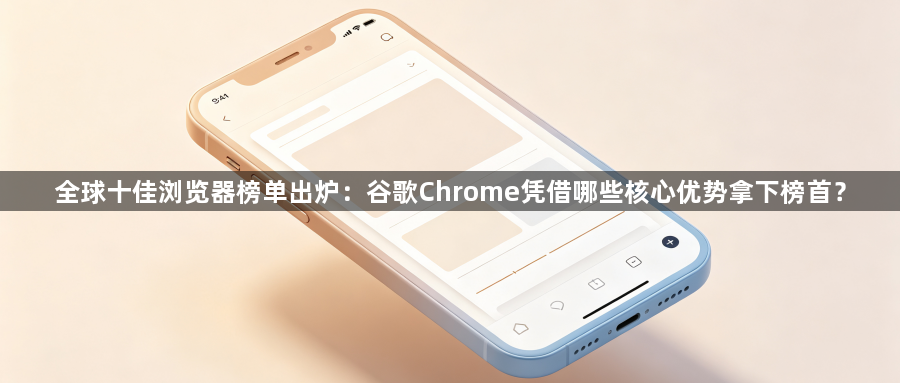 全球十佳浏览器榜单出炉：谷歌Chrome凭借哪些核心优势拿下榜首？1