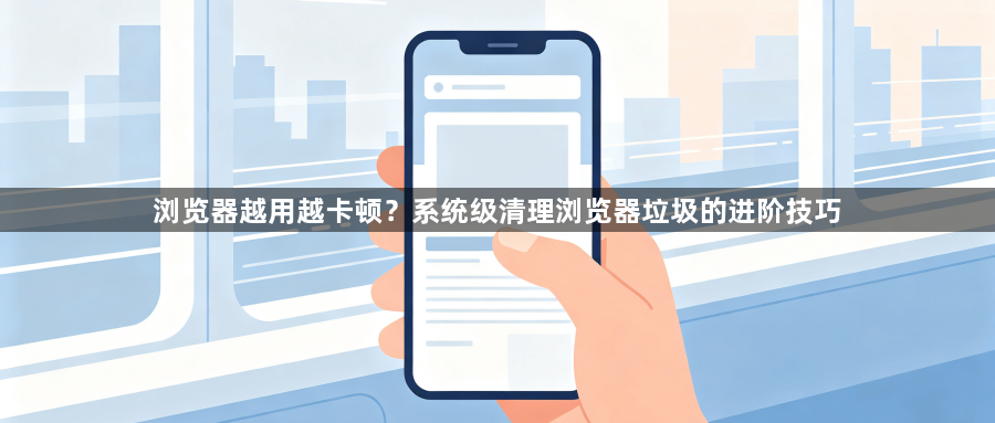浏览器越用越卡顿?系统级清理浏览器垃圾的进阶技巧1