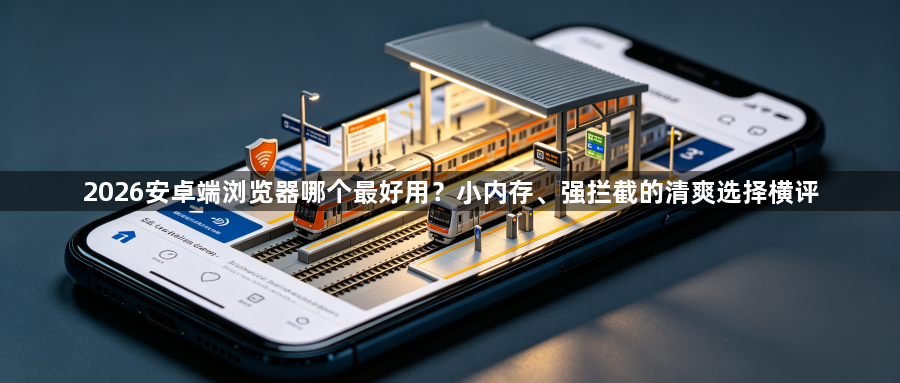 2026安卓端浏览器哪个最好用?小内存、强拦截的清爽选择横评1