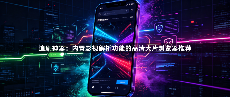 追剧神器:内置影视解析功能的高清大片浏览器推荐1