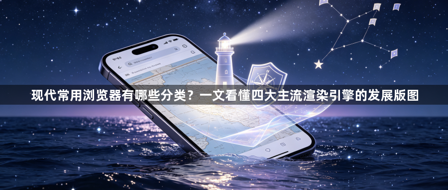 现代常用浏览器有哪些分类?一文看懂四大主流渲染引擎的发展版图1