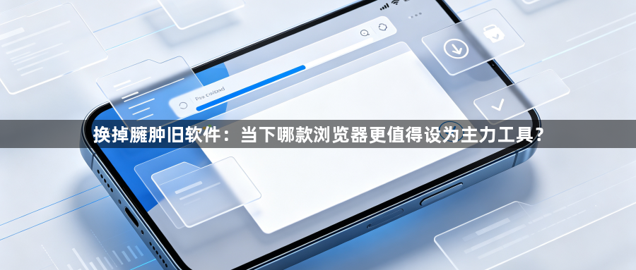 换掉臃肿旧软件：当下哪款浏览器更值得设为主力工具？1