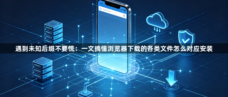 遇到未知后缀不要慌:一文搞懂浏览器下载的各类文件怎么对应安装1